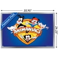 thumbnail image 3 of Animaniacs - Shield Wall Poster, 22.375" x 34", Framed, 3 of 3