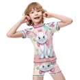 thumbnail image 4 of The Aristocats Boys 2-Piece Swimsuit Set, Short Sleeve Rash Guard & Swim Trunks, 4 of 7