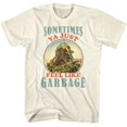 thumbnail image 1 of Fraggle Rock Like Garbage Natural Adult T-Shirt S, 1 of 2