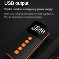 thumbnail image 4 of Intelligent portable car inflation pump, digital display lighting, car tire electric wireless, 4 of 11