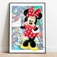 thumbnail image 1 of Disney Mickey Mouse and Donald Duck Cartoon Canvas Painting Poster and Print Wall Art Pictures for Kids Room Deco Birthday GiftA4 21x30cm Unframed Gao Jinjia LED, 1 of 2