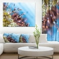 thumbnail image 1 of Abstract Moss Flowers in Summer Spring - Landscape Canvas Art Print, 1 of 3