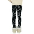 thumbnail image 6 of 3-13Years Winter Girls Fleece Lined Leggings Toddler Kids Thicken Warm Tights Trousers, 6 of 6