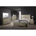 thumbnail image 3 of Coaster Beaumont Modern 7-drawer Wood Dresser with Mirror in Gold, 3 of 4