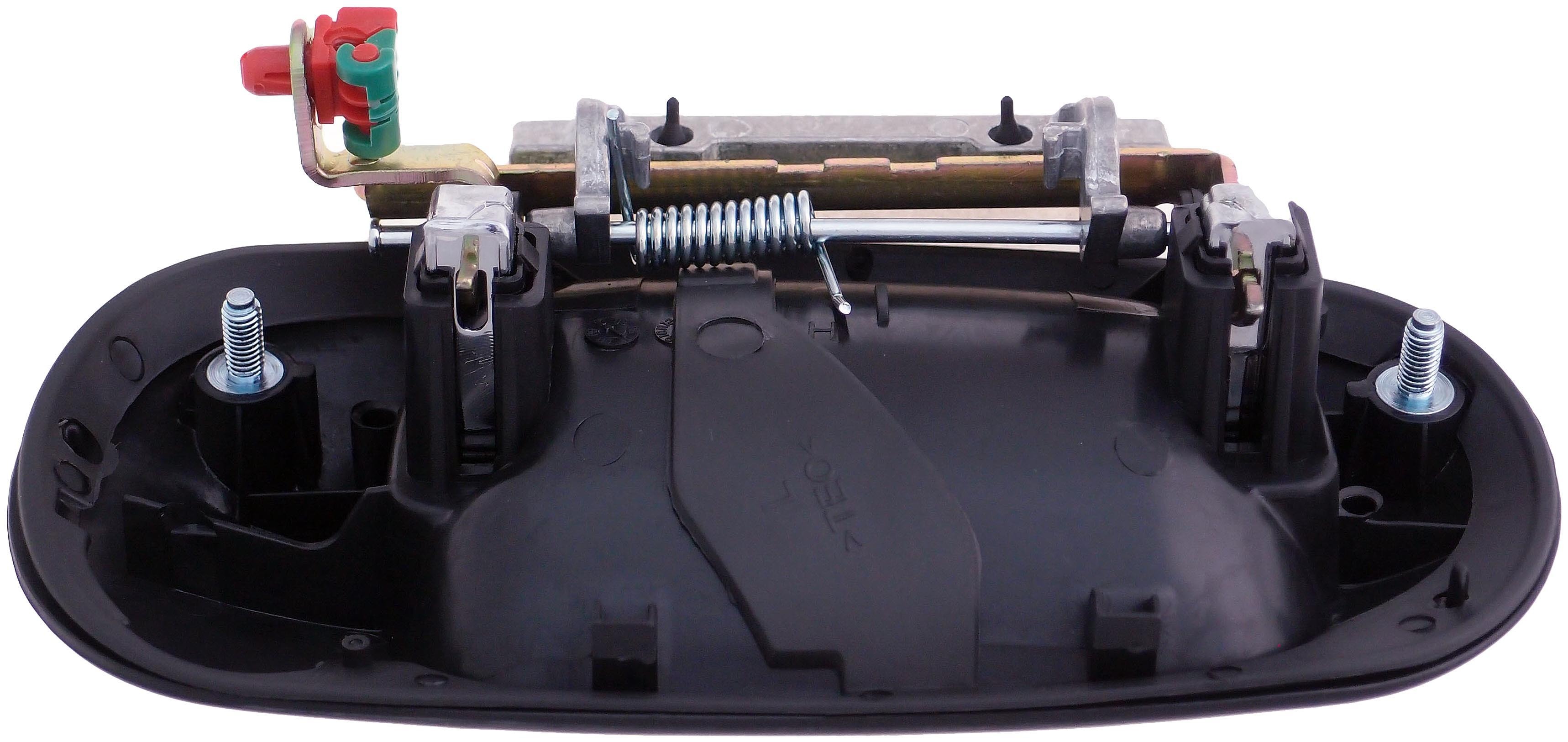 Dorman 83331 Rear Driver Side Exterior Door Handle for Specific Ford / Lincoln Models, Chrome Lever and Black Housing