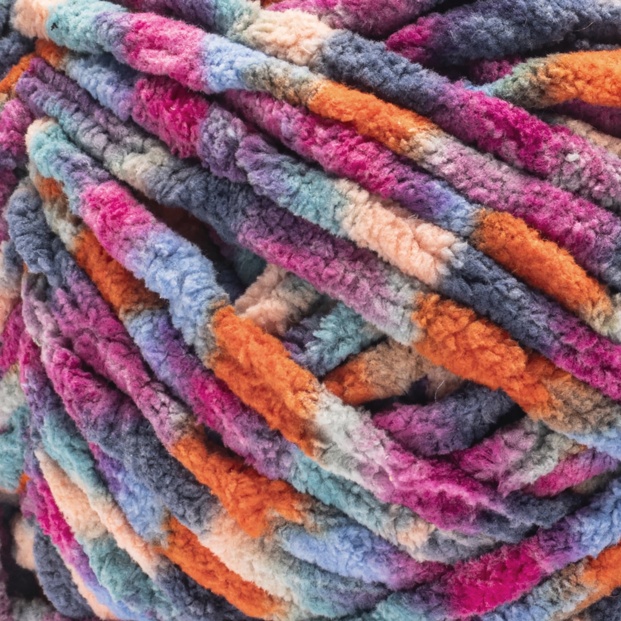 Bernat® Blanket Pixel™ #6 Super Bulky Polyester Yarn, County Fair 10.5oz/300g 191 Yards (2 Pack)