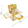 thumbnail image 2 of Attractive Greeting Card Anniversary Greeting Card 3d Design Vibrant Colors Long-lasting for Wedding Holiday Party, 2 of 5