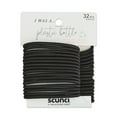 thumbnail image 3 of (2 pack) Scunci Earth-Friendly Planet Sustainable Ponytail Holder Hair Ties, Black, 32 Ct, 3 of 7