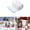 B, variant on Christmas Artificial Snow Blanket Roll, Fake Snow Carpet Roll for Christmas Tree Base, Fluffy White Snow Sheet Winter Holiday Decor for Xmas Village, Party, Display & Indoor Scene Decoration