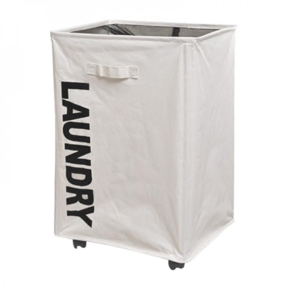 Altsales Laundry Basket Clothes Laundry Bag, Aluminum Frame Washing Bin
