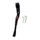 thumbnail image 5 of Soporte para bicicleta, soporte para bicicleta de 26 ", almacenamiento de estacionamiento para ciclismo, soporte montado lateral, soporte plegable Negro, 5 of 9