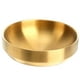 thumbnail image 1 of Tazón doble dorado de acero inoxidable de 19 cm para sopa, tazón grueso, tazón para bibimbap, tazón para sopa de fideos (dorado), 1 of 6