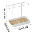 thumbnail image 4 of Wuztai Modular Jewelry Organizer Display Stand, Detachable Bracelet Necklace Holder with Storage Tray, Desktop Dresser Table Top Solution, 4 of 4