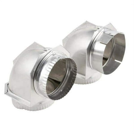 Smart Choice - Semi-Rigid Dryer Vent Kit Required for Hook-Up - Silver