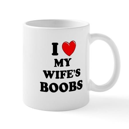

I Heart My Wife s Boobs Mug (325 ml) Ceramic Coffee Mug 11oz