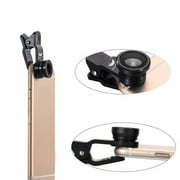 3 in 1 Wide Angle Lens,15X Macro Lens,230°Fisheye Lens,Clip-on iPhone Lens Kit Compatible iPhone X/8/7/6s/6 Plus, Samsung and Smartphones