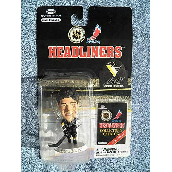 NHL Hockey Headliners Corinthian Mario Lemieux Blue Uniform Mini Figure