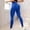 A1_Blue, variant on Celsior Cellulite 3D Leggings 2Pc Elastic Yoga Pants Comfy Stretch Yoga Pants Sculpting Leggings Daily Wear Sculpting Butt Lifting Leggings Gym Tights Elastic Shimmer Yoga Tights Grey L