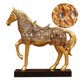thumbnail image 2 of Decorative Horse Figurines Ornament For Birthday Party Festival Golden Horse Shape 1Pack, 2 of 3