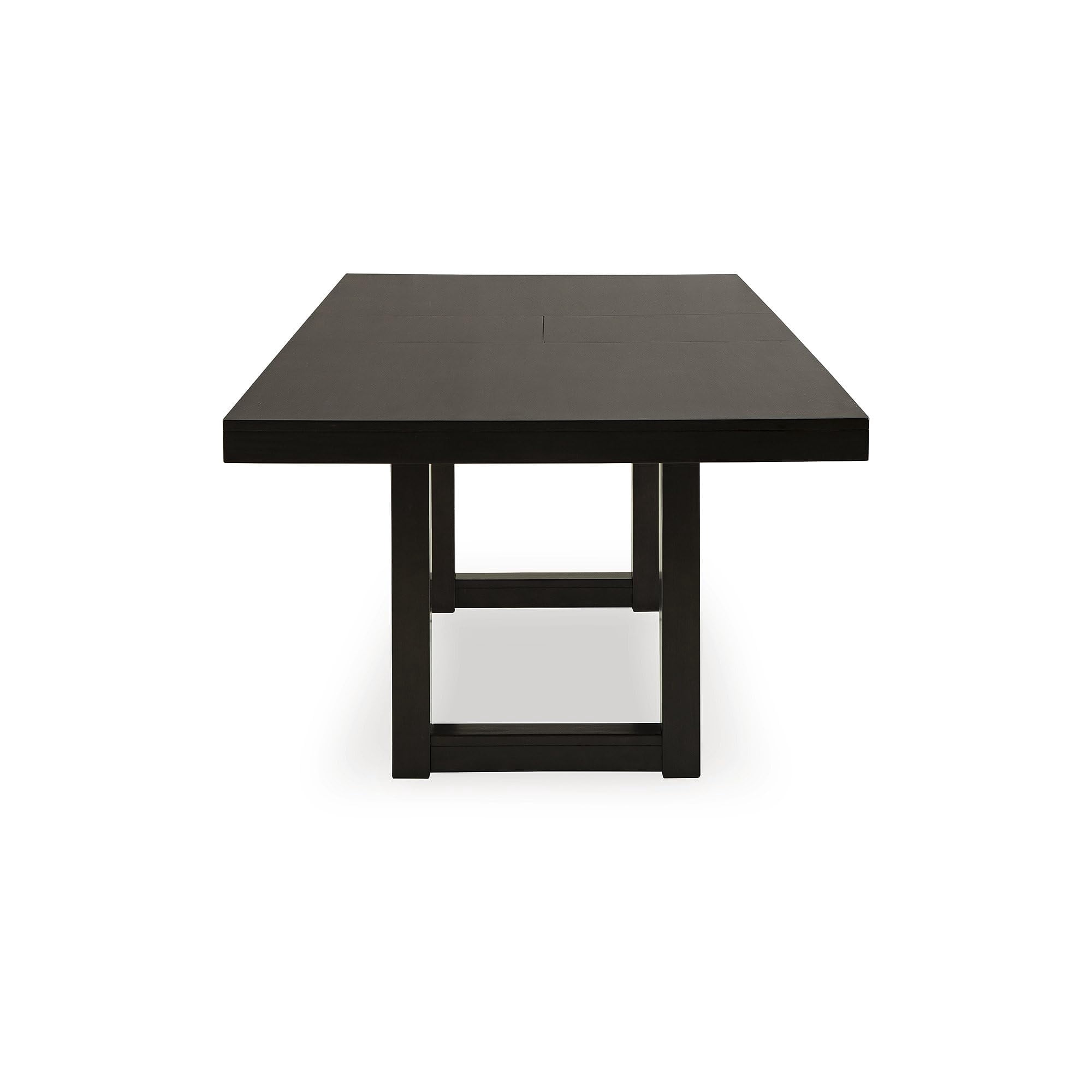 Signature Design by Ashley Neymorton Dark Grayish Brown Dining Extension Table