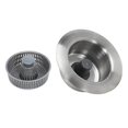 thumbnail image 1 of Stainless Steel Kitchen Sink Drain Strainer and Stopper Combo, 1 of 5
