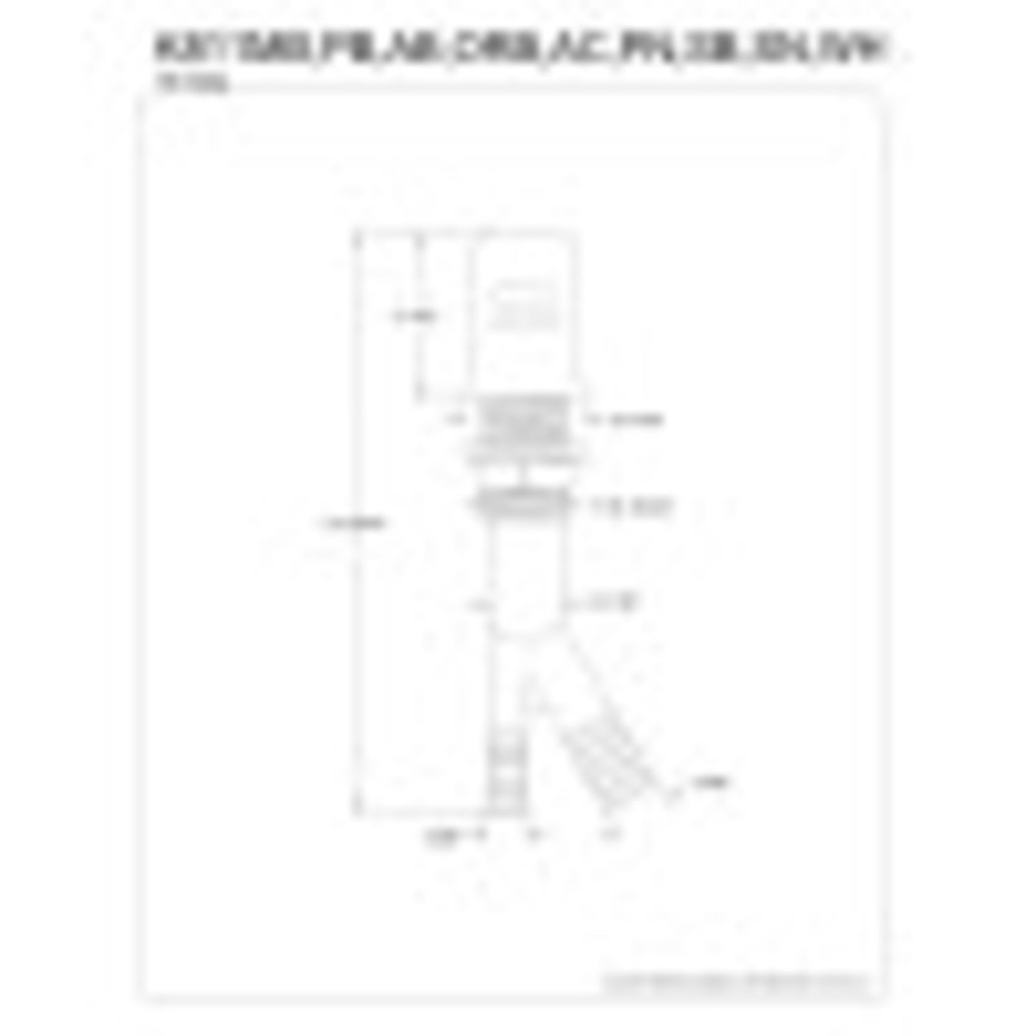 Kingston Brass K811MB Trimscape Air Gap for Dish Washer, Matte Black