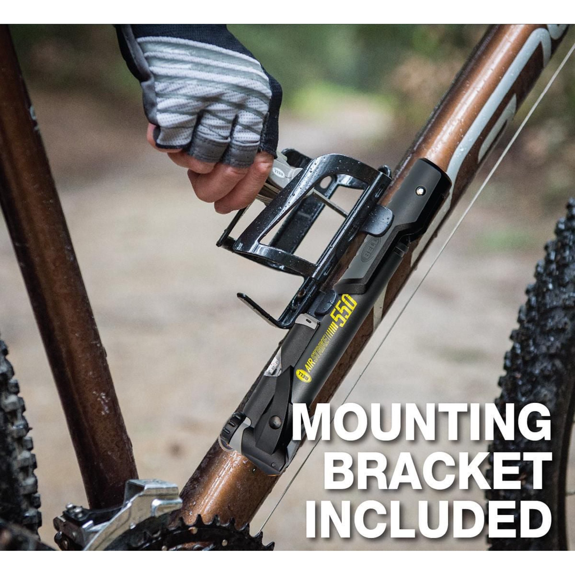 Bell Sports Air Strike 550 High-Volume Frame Pump