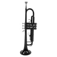 thumbnail image 2 of Trumpet Set B Flat Brass Replacement Musical Instrument Accessories with Storage BagBlack, 2 of 8