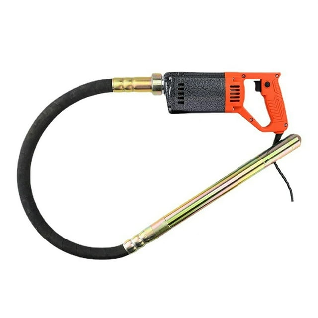 Handheld Concrete Vibrator 1300W Electric Vibrator Vibrating Tool with 4.9ft Shaft Rod for Various Concrete Construction