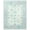 Mint BLue, variant on Fnova 5x7/8x10/9x12 Boho Oushak Area Rug, Colorful Washable Non-Slip Indoor Carpet Oriental Floral, Oeko-Tex Certified, Mint BLue