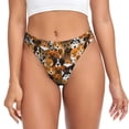 thumbnail image 1 of Balery Dogs Different Breeds Tangas de Algodón para Mujer con Estampado – Ropa Interior Sexy, Transpirable, G-string-3X-Large, 1 of 6