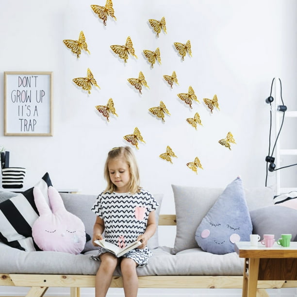 Xihbxyly Ofertas Por Tiempo Limitado Hoy Pegatinas de Pared Huecas Decoración Del Hogar Pegatinas de Pared de Cartón