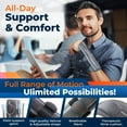 thumbnail image 6 of DR. BRACE Adjustable Wrist Brace Night Support for Carpal Tunnel, FSA & HSA Eligible, Doctor Developed, Upgraded with Double Splint & Therapeutic Cushion, Hand Brace (L/XL Right Hand, Grey), 6 of 6