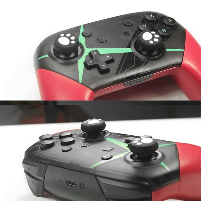 4pcs Wear-resistant Thumb Grips for PS5 PS3 Xbox One 360 Controller 3D Analog Stick Covers Silicone Thumbstick Caps