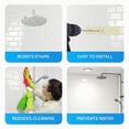 thumbnail image 6 of Subway Tile PVC Glue-up Tub and Shower Wall Panels Surround in Gloss White (96 Sq.ft) - 1 Piece, 6 of 12