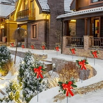 ufehgfjh 50% Off Clear Metal Christmas Reindeer Statue Christmas Decoration Suitable for Gardens Grass Dams Courtyards