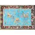 thumbnail image 1 of Ahgly Company Machine Washable Indoor Rectangle Traditional Dark Almond Brown Area Rugs, 5' x 7', 1 of 7