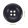 thumbnail image 3 of Shisuyan DIY Resin Buttons for Clothes Sewers 50Pcs, 3 of 8