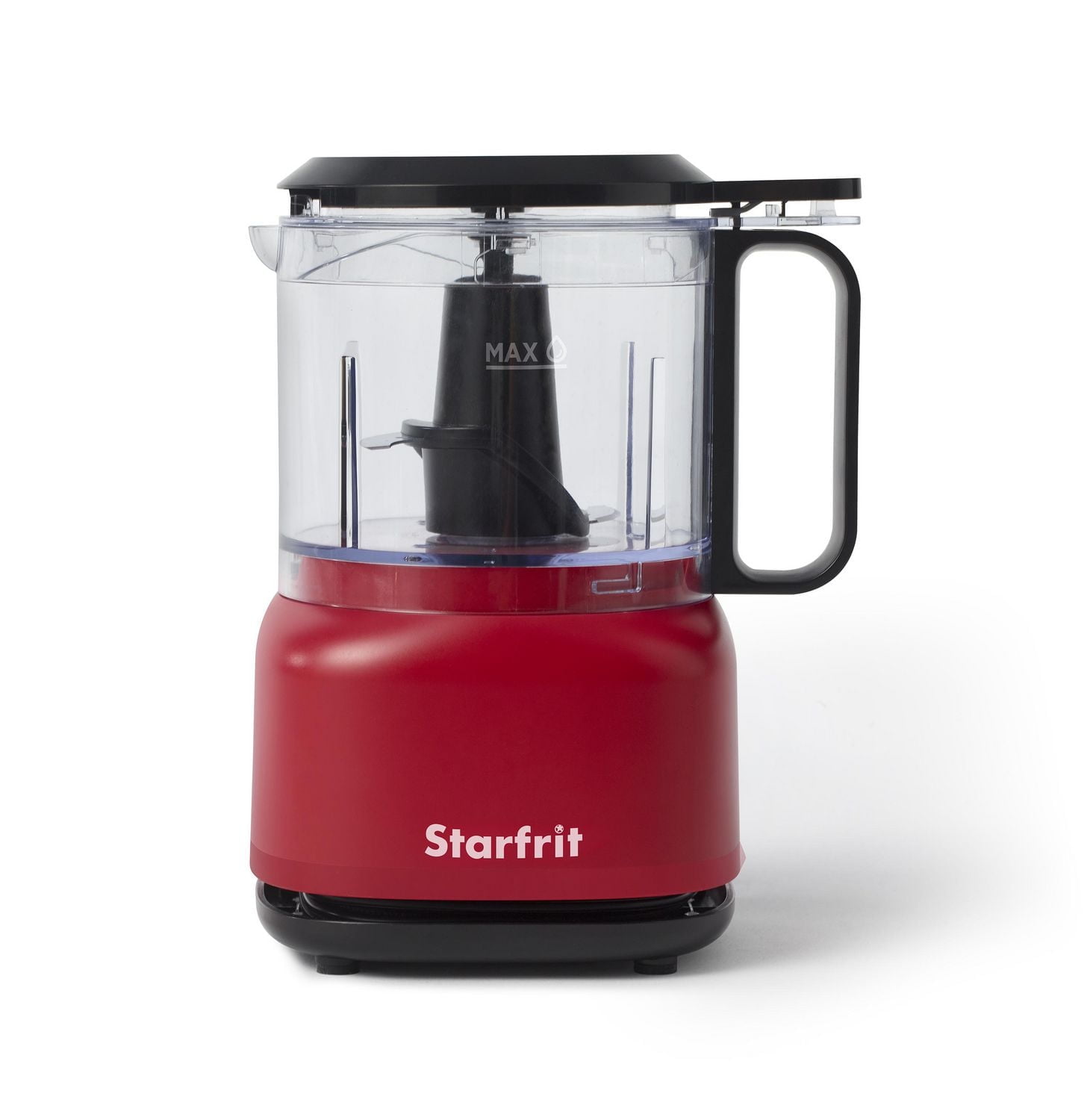Starfrit Electric Food Chopper, 3.5-Cup BPA-Free Bowl, Stainless Steel Blade, One-Touch Pulse & On Modes, Compact Design, Dishwasher-Safe Parts, Non-Slip Feet, Easy Cord Storage, Great Food Chopper