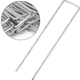 thumbnail image 2 of 100 clavos de tierra galvanizados para césped en forma de U para fijar césped artificial, tela de tierra, vellón de malezas, clavos de tierra, 2 of 8
