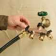 thumbnail image 3 of Orbit 3/4 in. Brass Threaded Male Garden Hose Manifold, 3 of 4