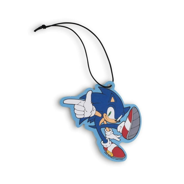 Ambientador Sonic The Hedgehog con aroma a algodón fresco