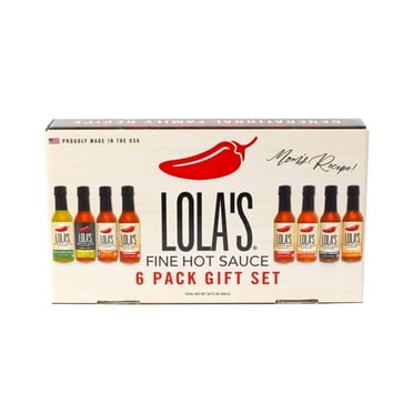 Lola's Fine Hot Sauce - 6 Pack Gift Set