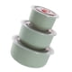 thumbnail image 3 of EeaseMX 3 cajas de paja de trigo para guardar alimentos, recipientes para el almuerzo, vajilla, juego de vajilla (verde nórdico), 3 of 7