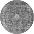 thumbnail image 1 of Ahgly Company Indoor Round Medallion Gray Traditional Area Rugs, 6' Round, 1 of 1