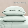 thumbnail image 6 of Bare Home Pillowcase Set - Premium 1800 Collection - Double Brushed - Ultra Soft - Toddler Size, Spring Mint, 2 Count, 6 of 7
