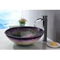 thumbnail image 2 of Anzzi Ls-Az220 Impasto 16-1/2" Glass Vessel Bathroom Sink - Hand Painted Mural, 2 of 7