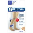thumbnail image 3 of Truform Stockings, Thigh High, Open Toe: 20-30 mmHg, Beige, Small, 3 of 4