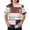White_007, variant on Domuza Scrub Top Men Plaid Stripe Graphics V Neck Short Sleeve Work Uniform Relaxed Fit Comfy Soft Medical Workwear with 3 Pockets Beige S