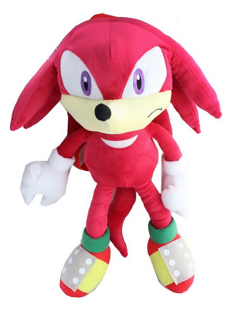 Jumbo Tails Sonic the Hedgehog Plush Figure Stuffed Doll Backpack Toy Gift 